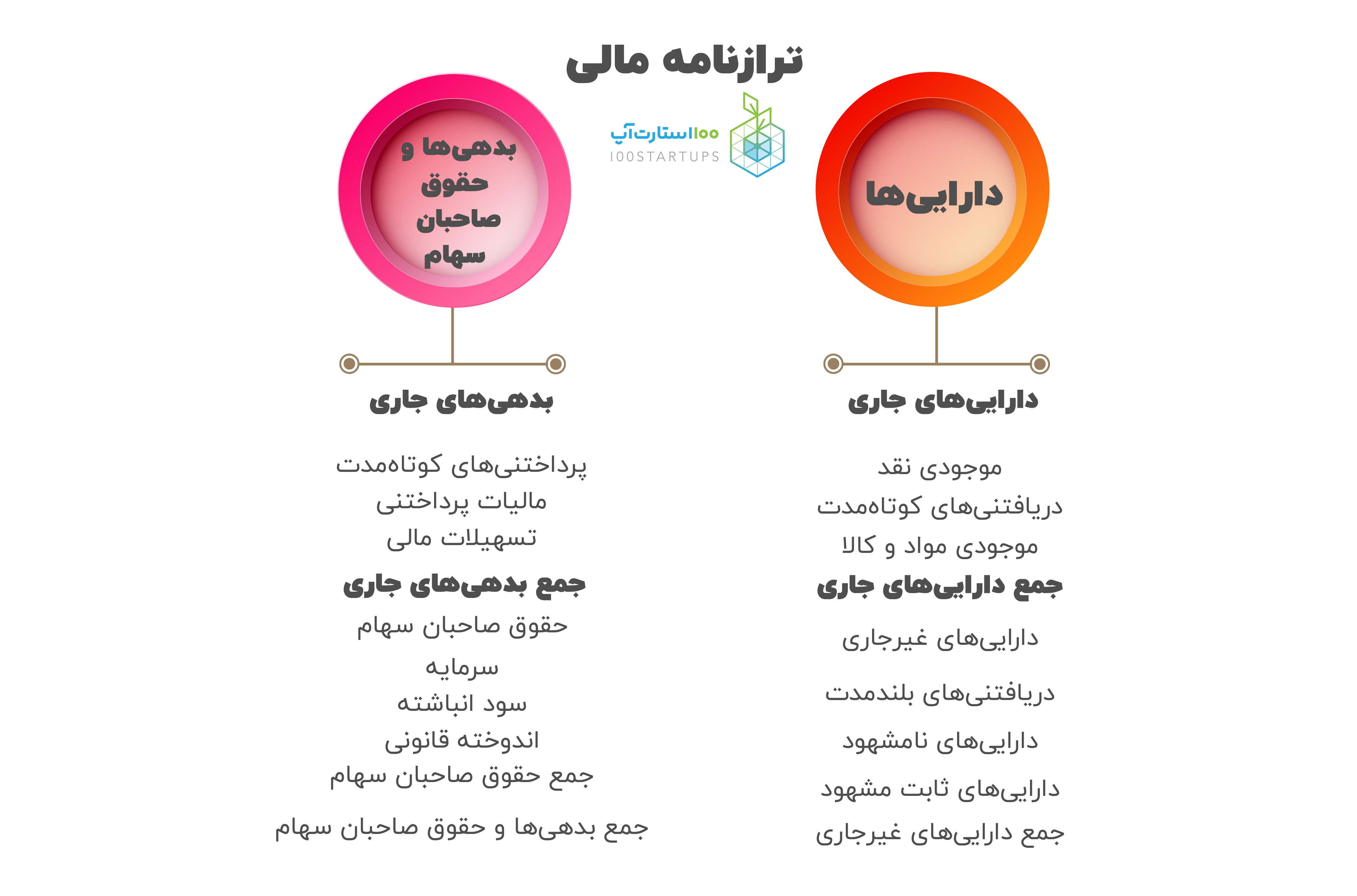 مفهوم ترازنامه مالی در سایت ۱۰۰استارتاپ